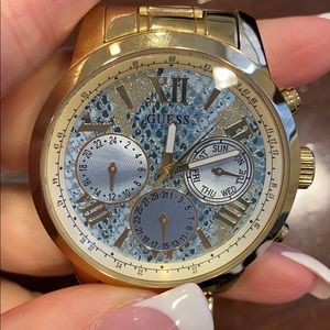 Gold GUESS Watch